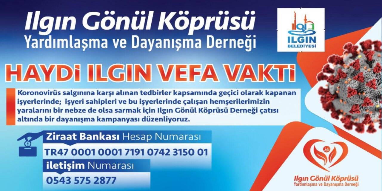 Ilgın Belediyesi'nden Yardım Kampanyası