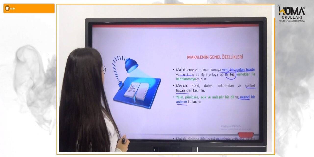 HÜMA OKULLARI’NDA UZAKTAN EĞİTİM DEVAM EDİYOR
