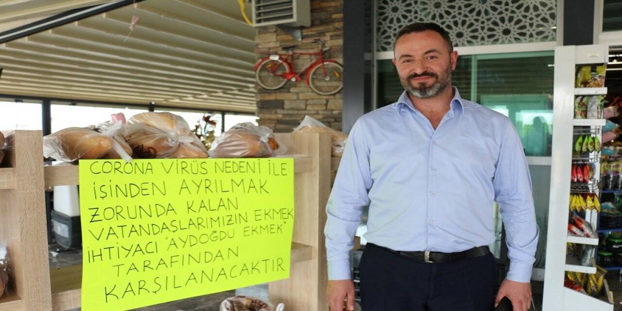 Fırıncıdan ihtiyaç sahiplerine ücretsiz ekmek