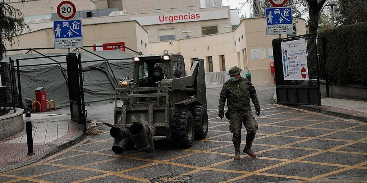 İspanya'da Kovid-19 Salgınında Ölü Ve Vaka Sayısında Rekor Artış