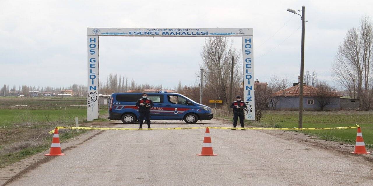 Konya'da Bir Mahalle Karantinaya Alındı