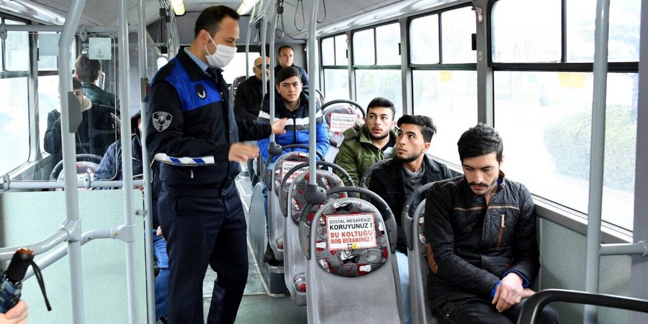 Toplu Ulaşımda Sosyal Mesafeye Dikkat Edelim