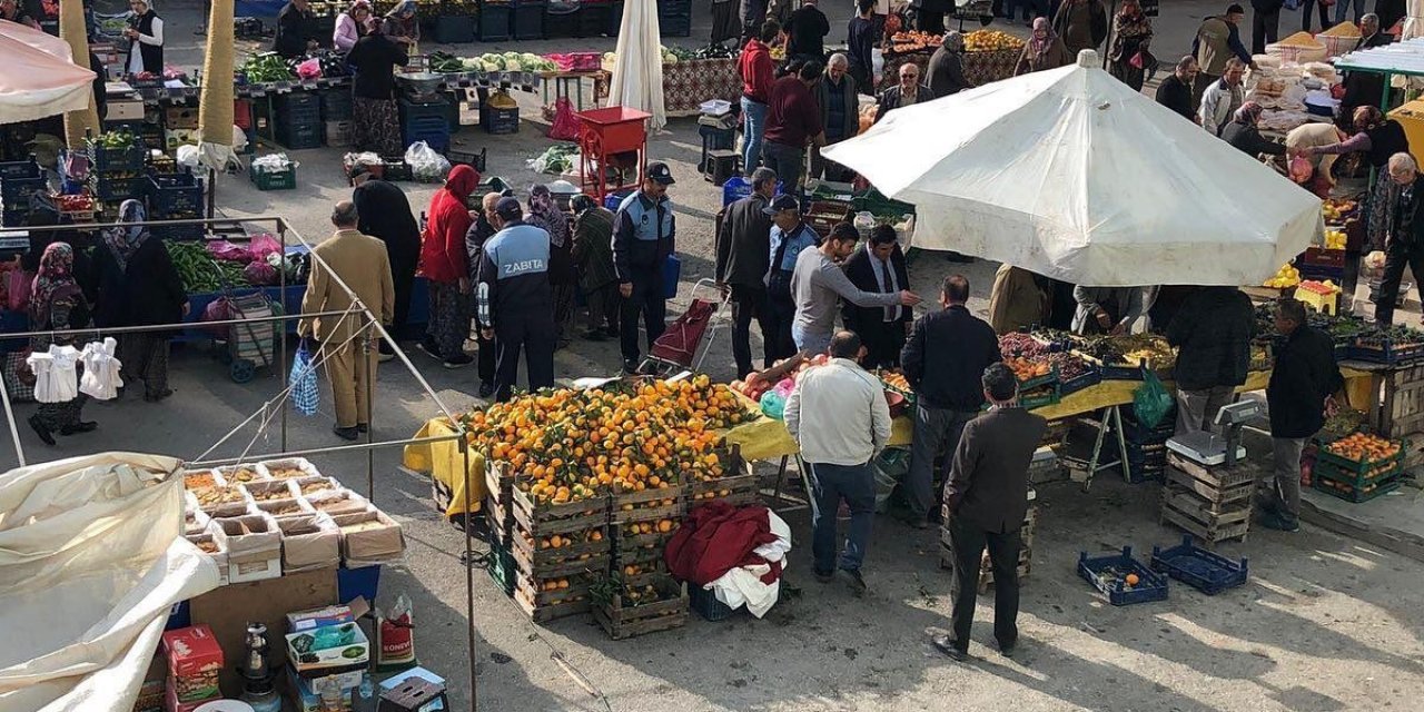 Konya'nın o ilçesinde halk pazarlarına yasak