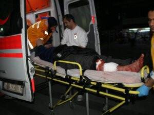 BIÇAKLI ŞAKA HASTANEDE BİTTİ