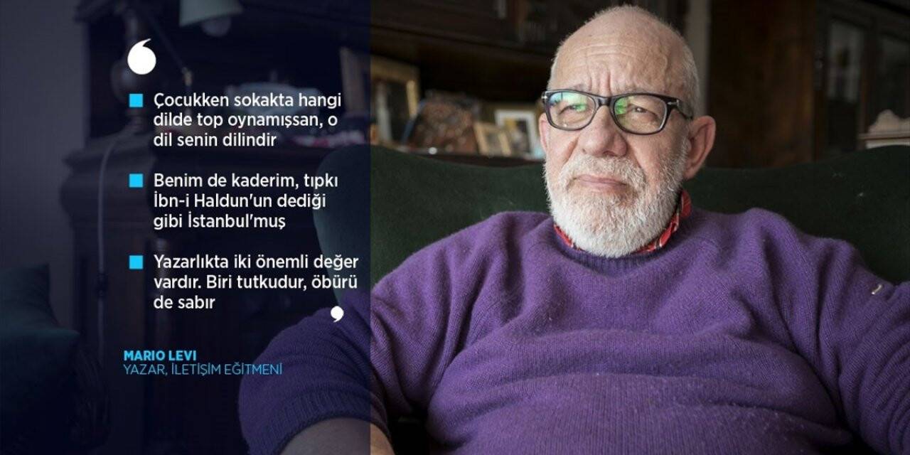Yazar Mario Levi: Benim En Derin Vatanım Türkçedir