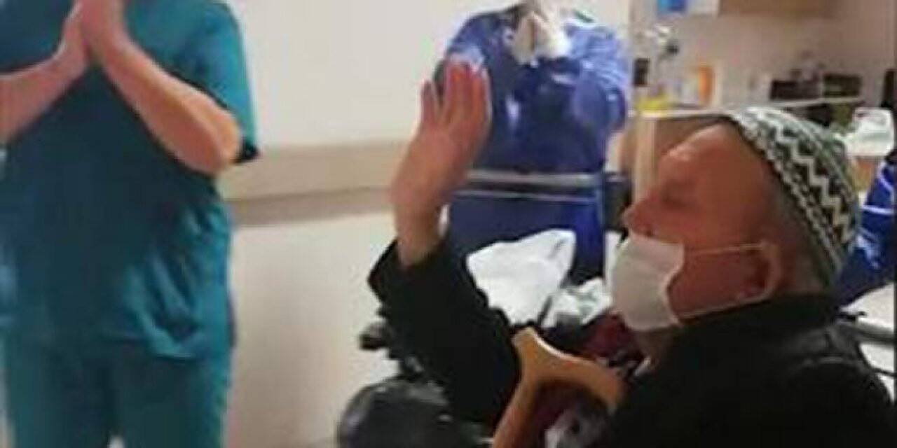 84 yaşındaki Koronavirüs hastası taburcu oldu