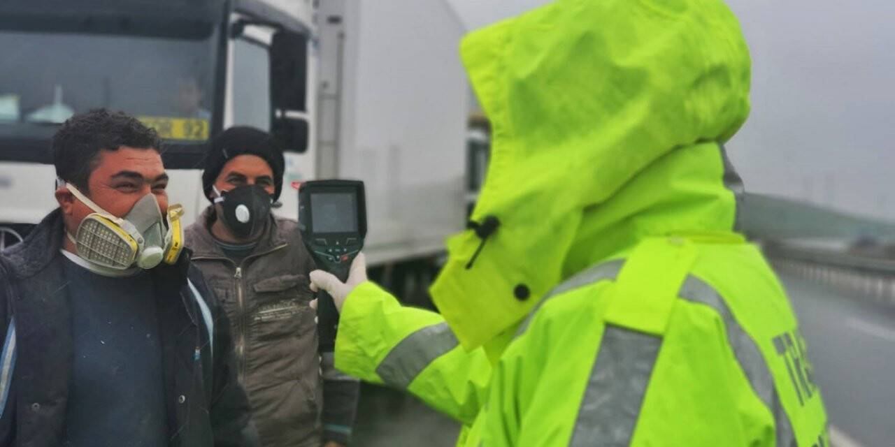 Çanakkale'de Termal Kameralarla Trafik Denetimi Gerçekleştiriliyor