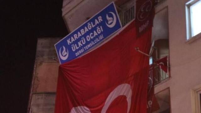 Ülkü ocağında kan donduran olay