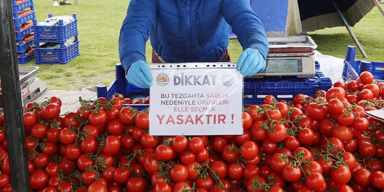 Pazarcılardan Vatandaşa 'seçmece Yasağına Uyun' Mesajı