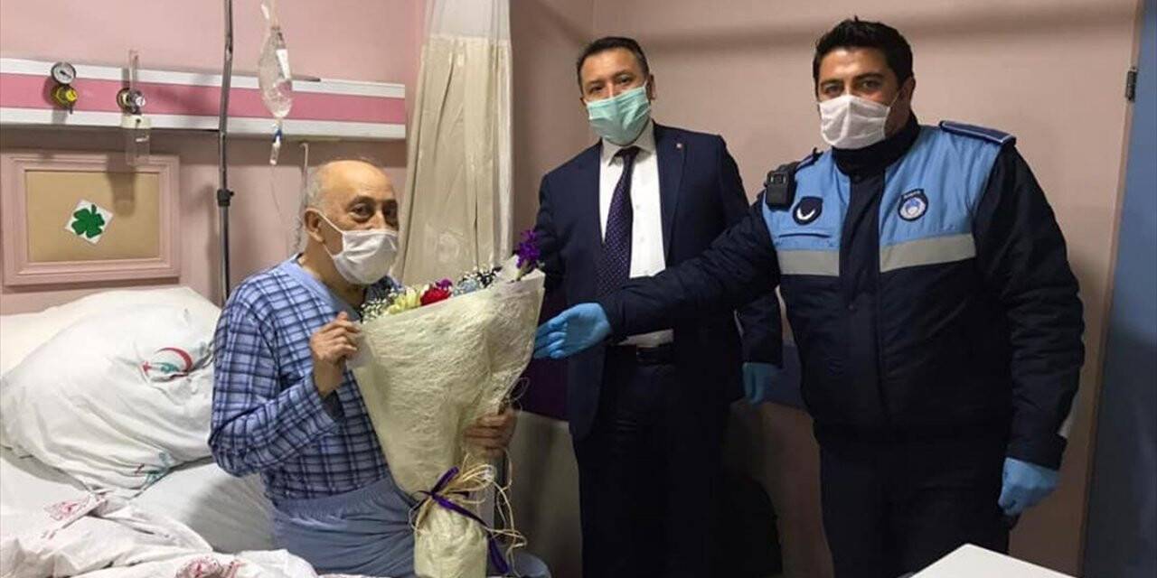 Zabıtaya Hitabıyla Duygulandıran Burhan Amcanın Tedavisi Sürüyor