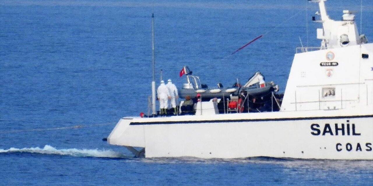 Muğla'da Türk Kara Sularına Geri İtilen 17 Sığınmacı Kurtarıldı