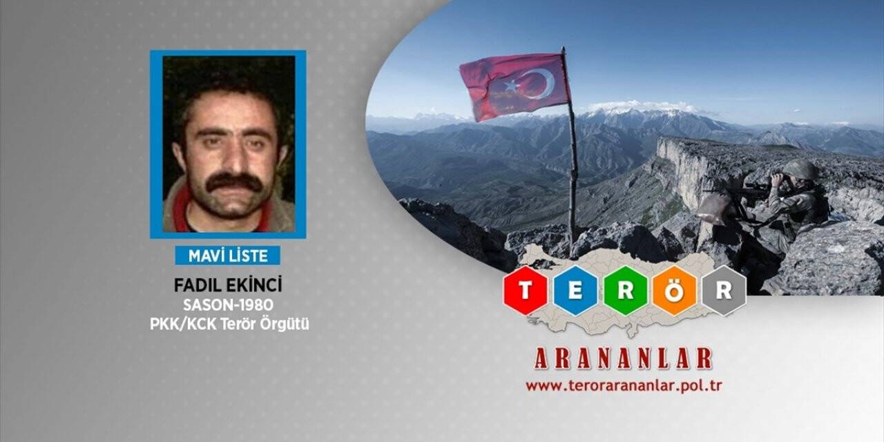 Pkk'nın Sözde Zap Sorumlusu Mit Operasyonuyla Etkisiz Hale Getirildi