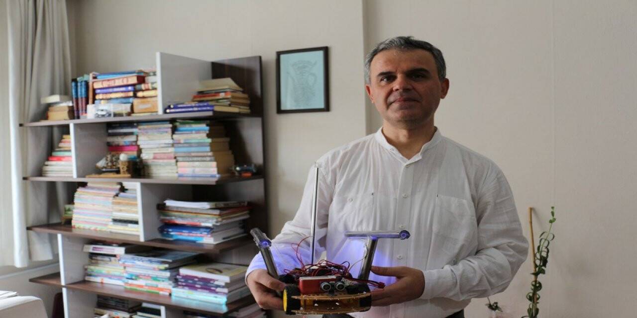 Ultraviyole ışınlarıyla Covid-19’u yok eden araba tasarladı