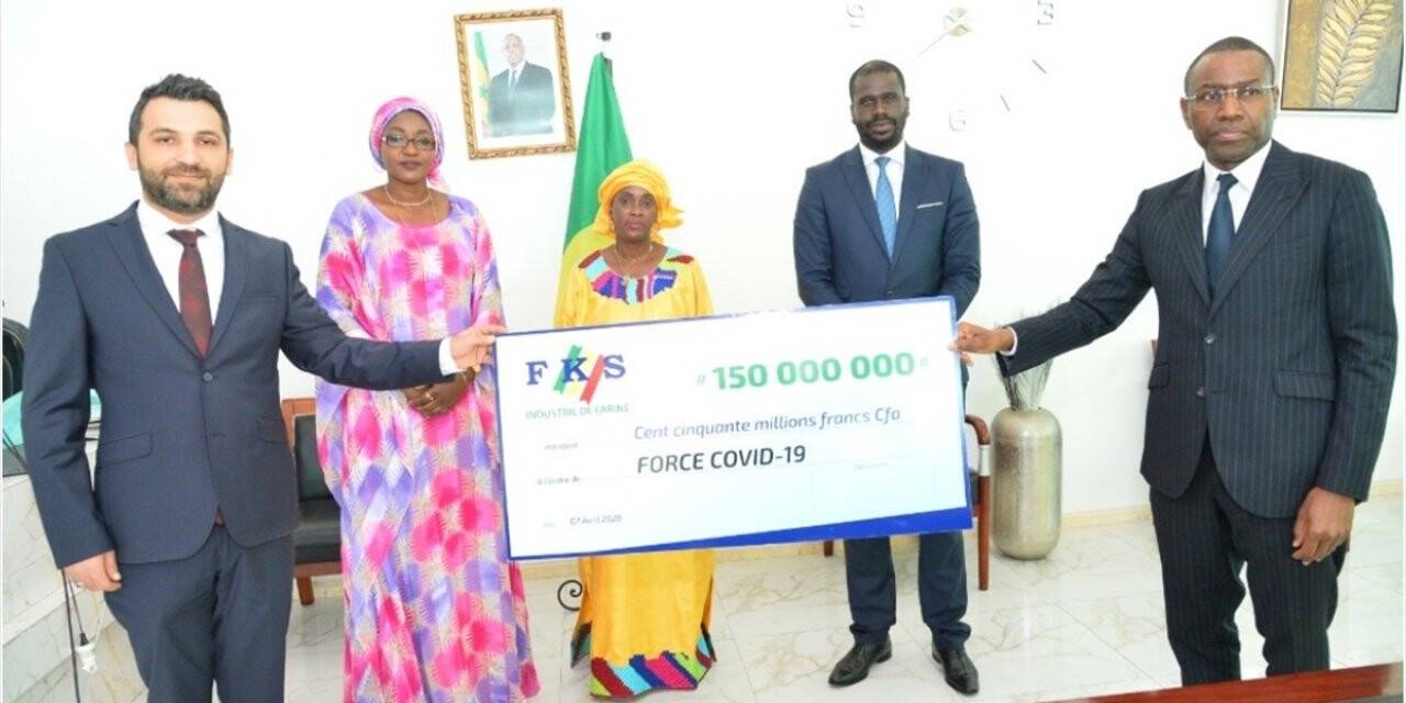 Malatyalı Yatırımcıdan Senegal'e 1,68 Milyon Liralık Kovid-19 Yardımı