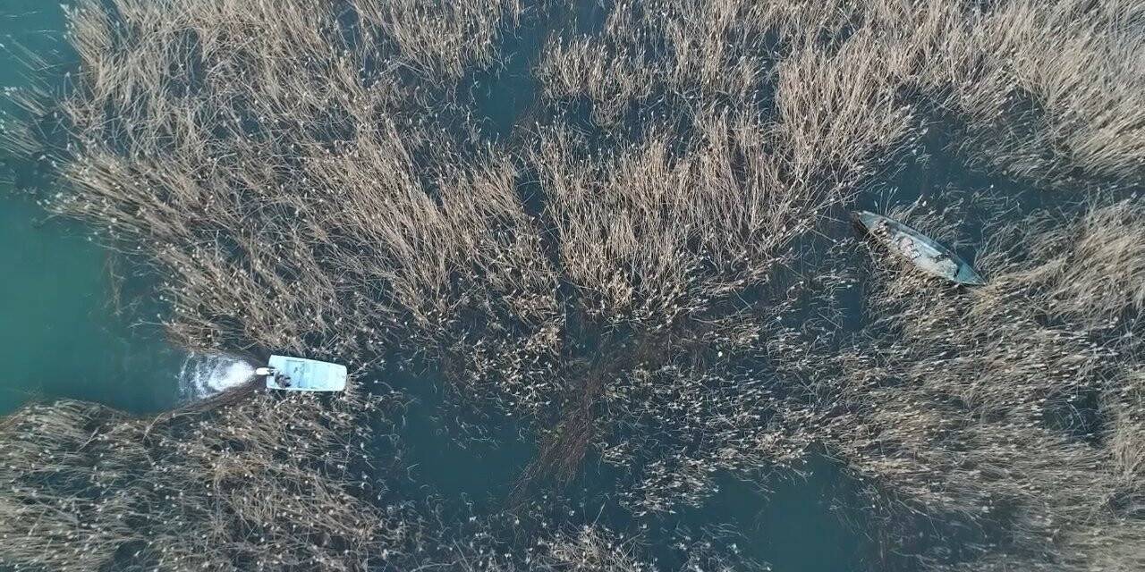 Beyşehir Gölü'nde  Drone İle Denetim