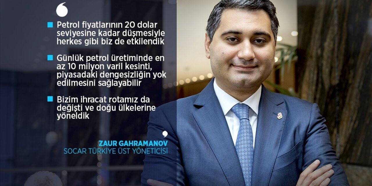 Socar Türkiye Üst Yöneticisi Gahramanov: Petrolde İdeal Fiyat 45-55 Dolar