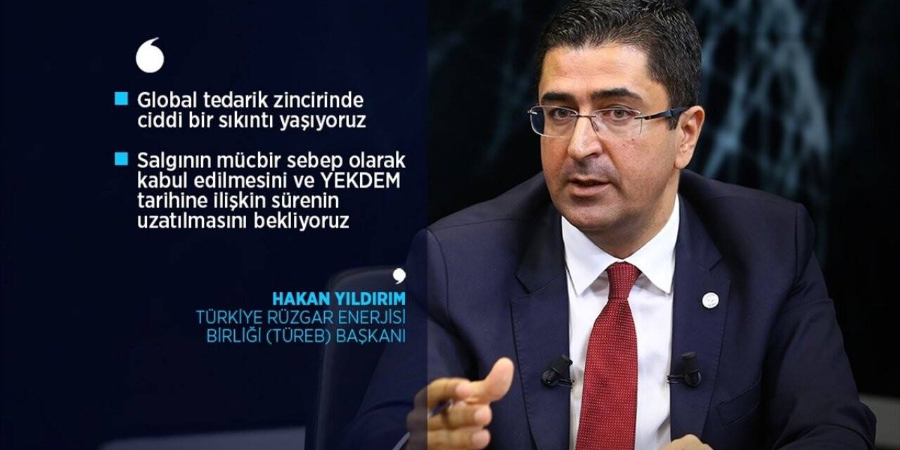 Türeb Başkanı Yıldırım: Yekdem Uzatılmazsa 1,5 Milyar Avroluk Yatırım Tehlikede
