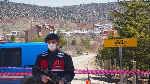 Söğüt Mahallesi karantinaya alındı