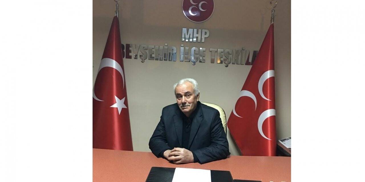 Mhp Beyşehir İlçe Başkanlığı'ndan "Biz Bize Yeteriz, Evde Kal Beyşehir'im" Çağrısı