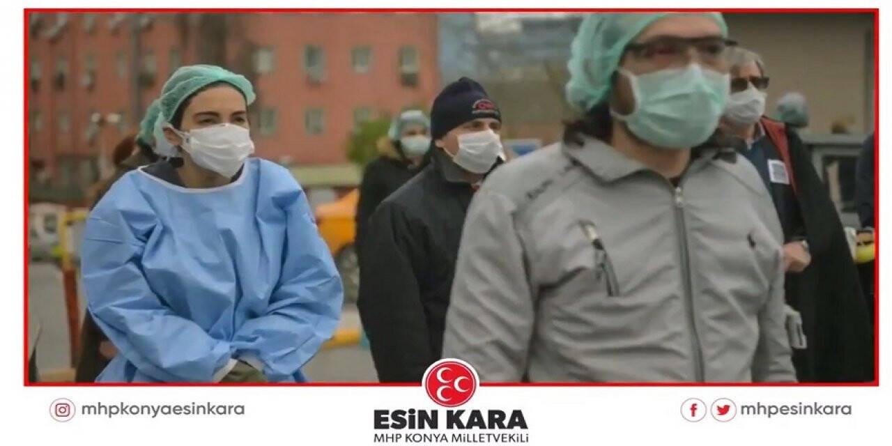 Milletvekili Esin Kara’dan sağlık çalışanlarına teşekkür mesajı