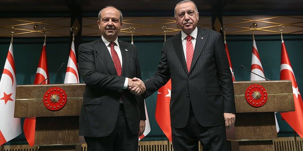 Cumhurbaşkanı Erdoğan İle Kktc Başbakanı Tatar Telefonda Görüştü