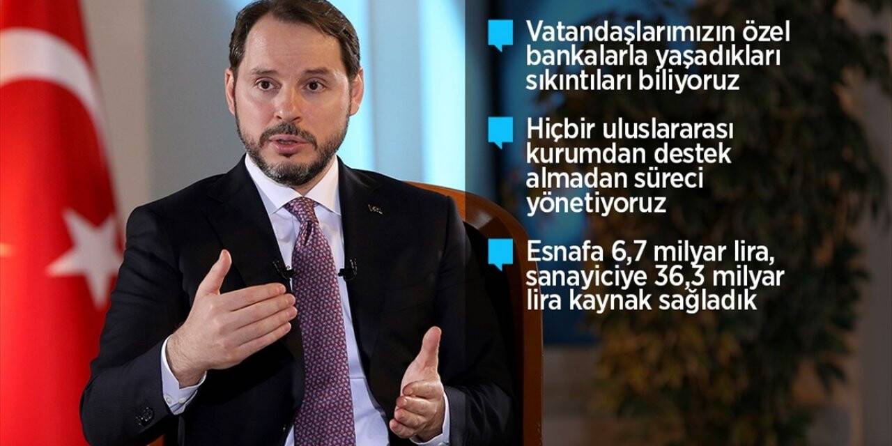 Hazine Ve Maliye Bakanı Albayrak'tan Özel Bankalara İlişkin Değerlendirme
