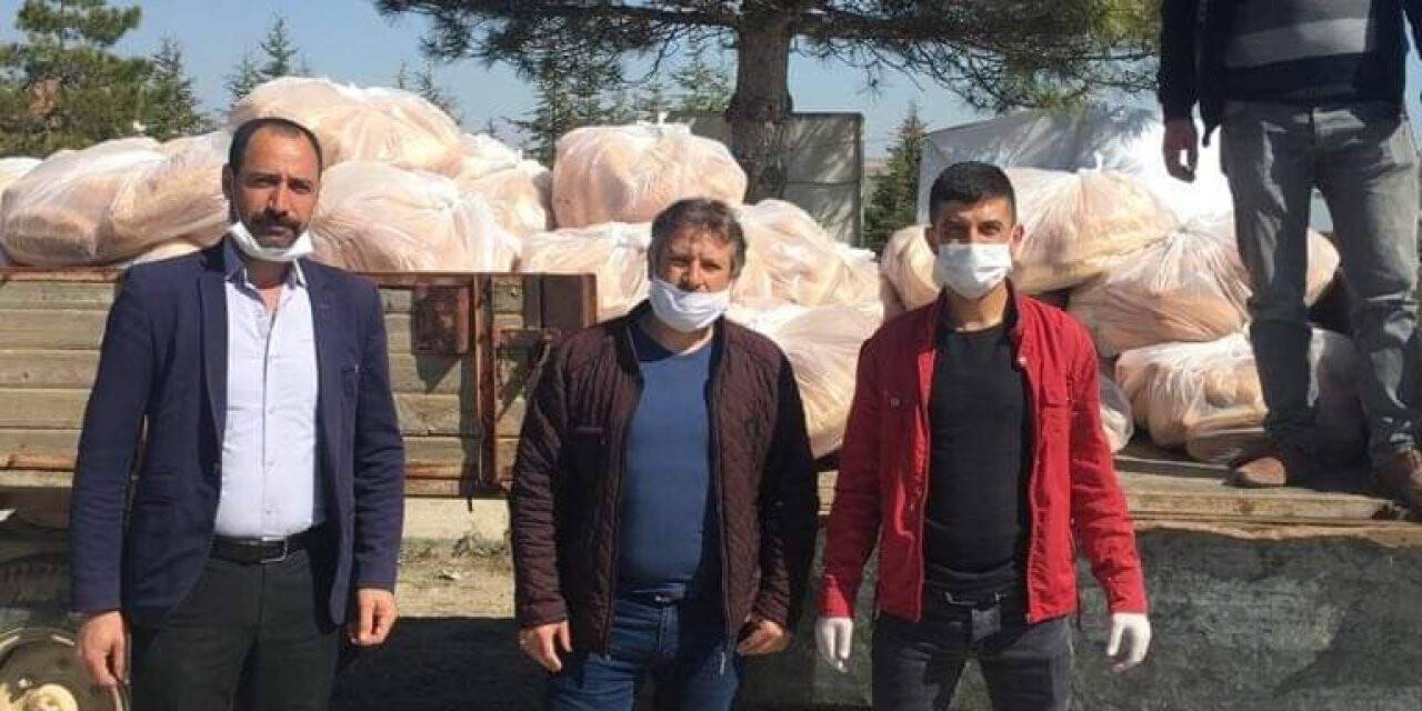 Konya Ülkü Ocaklarından  Argıthanı’na kardeşlik yardım eli uzatıldı