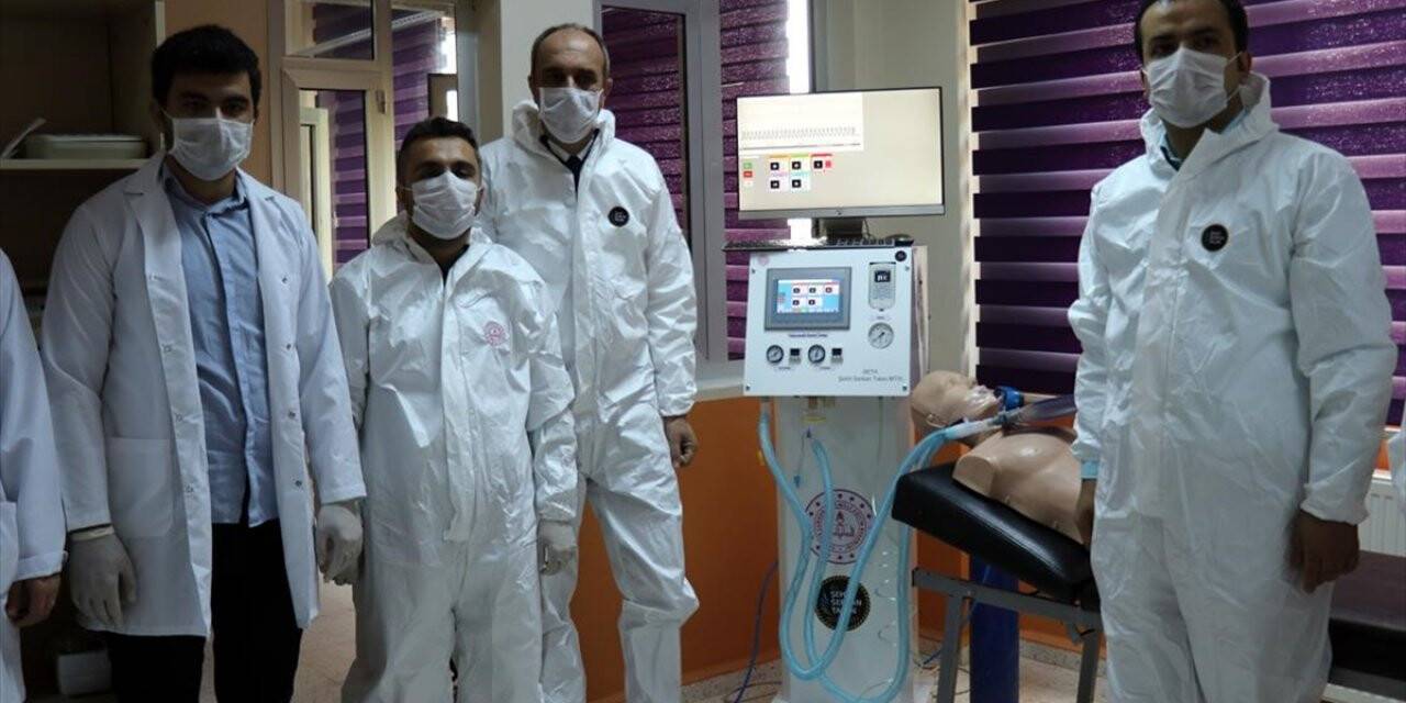 Meb'in Hatay'da Üretilen İlk Solunum Cihazı Tanıtıldı