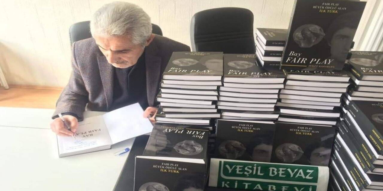 Dünya Fair Play Ödülü alan ilk Türk’ün kitabı çıktı