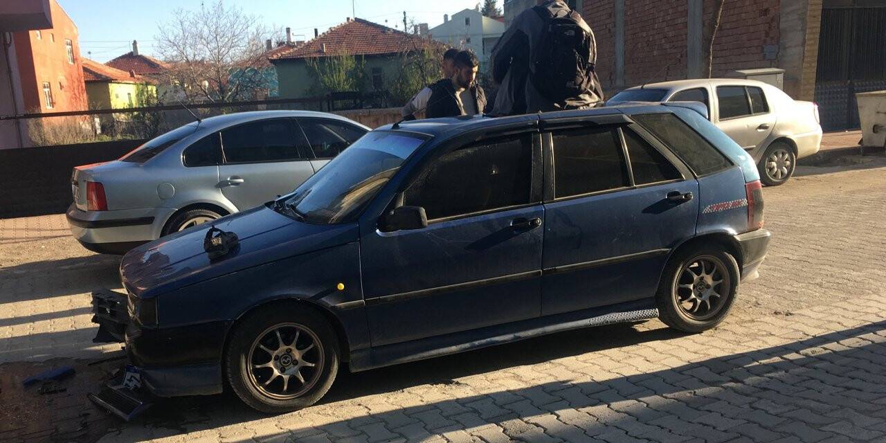 Konya'da Motosiklet İle Otomobil Çarpıştı: 1 Yaralı