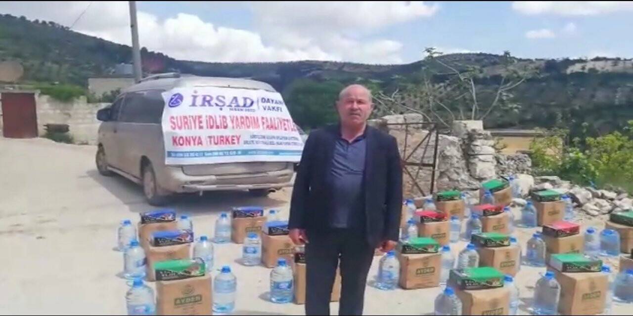 İrşad Dayanışma Vakfı Suriye'ye yardım elini uzattı