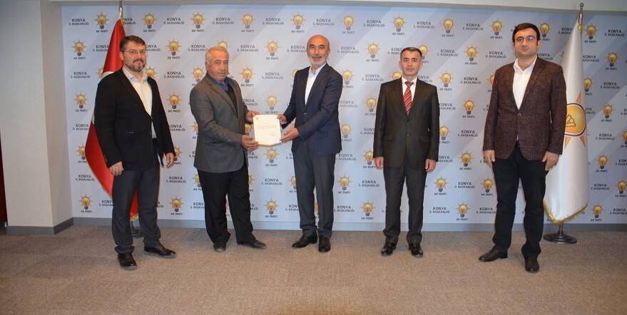 AK Parti Konya'ya 4  ilçe başkanı