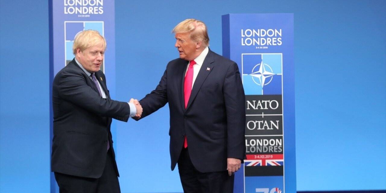 İngiltere Başbakanı Johnson, Abd Başkanı Trump'la Görüştü