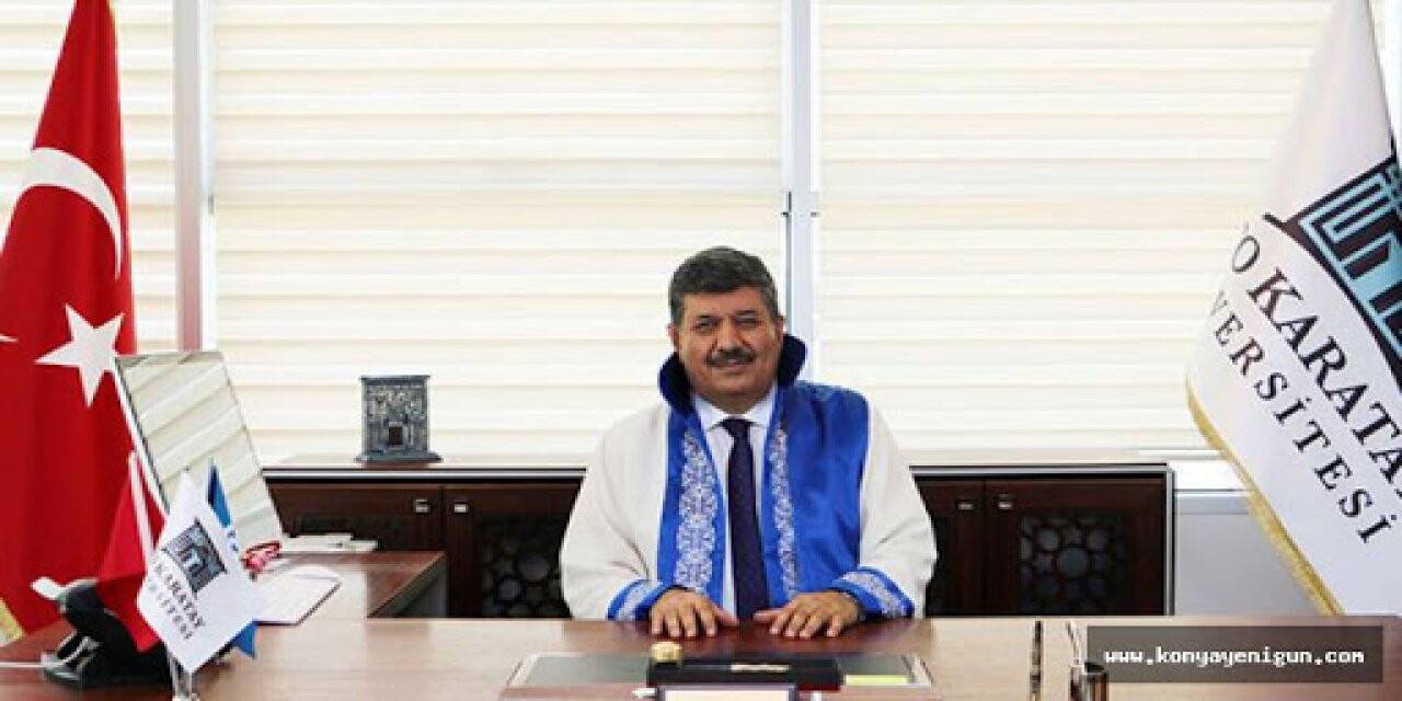 KTO Karatay Üniversitesi Rektörü Prof. Dr. Sade'den 23 Nisan Mesajı