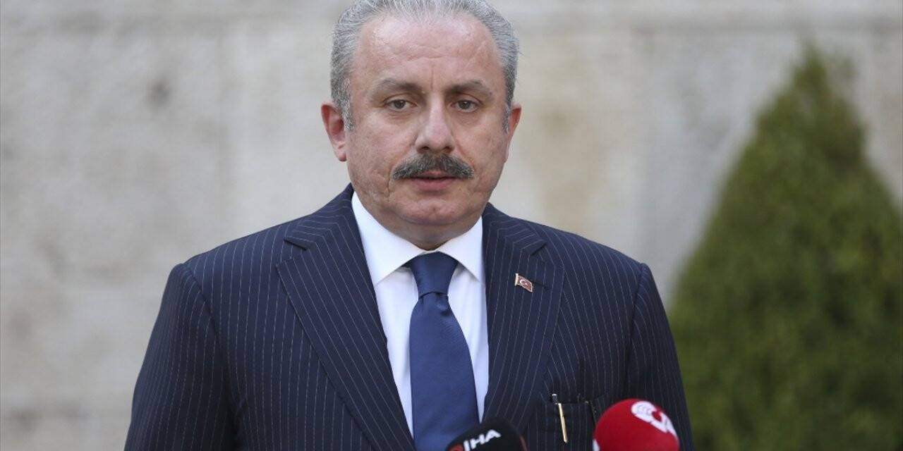 Tbmm Başkanı Şentop'tan Tbmm'nin Açılışının 100. Yılı Mesajı