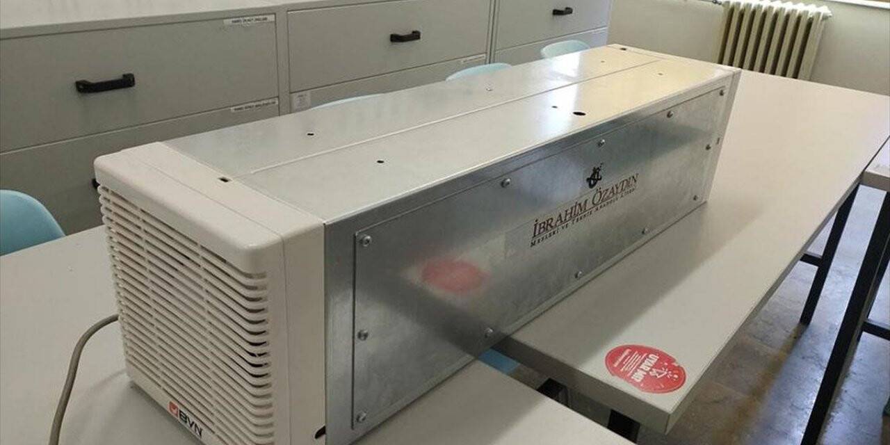 Milli Eğitim Bakanlığı Ultraviyole-c Hava Sterilizasyon Cihazı Üretti
