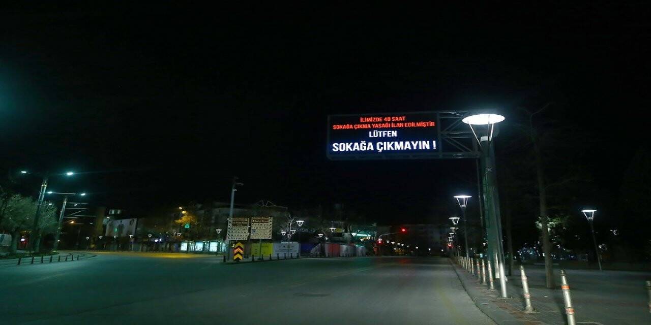 Konya dahil 31 ilde sokağa çıkma kısıtlaması başladı