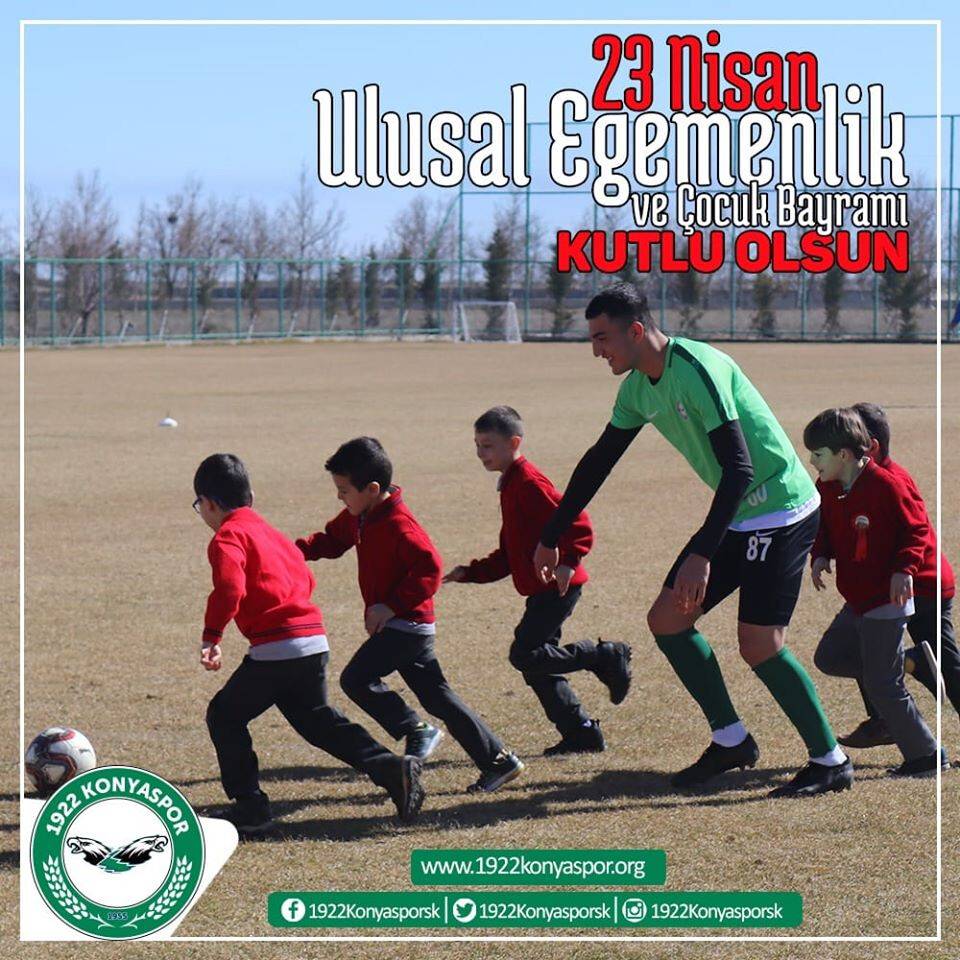 1922 Konyaspor’dan 23 Nisan kutlaması
