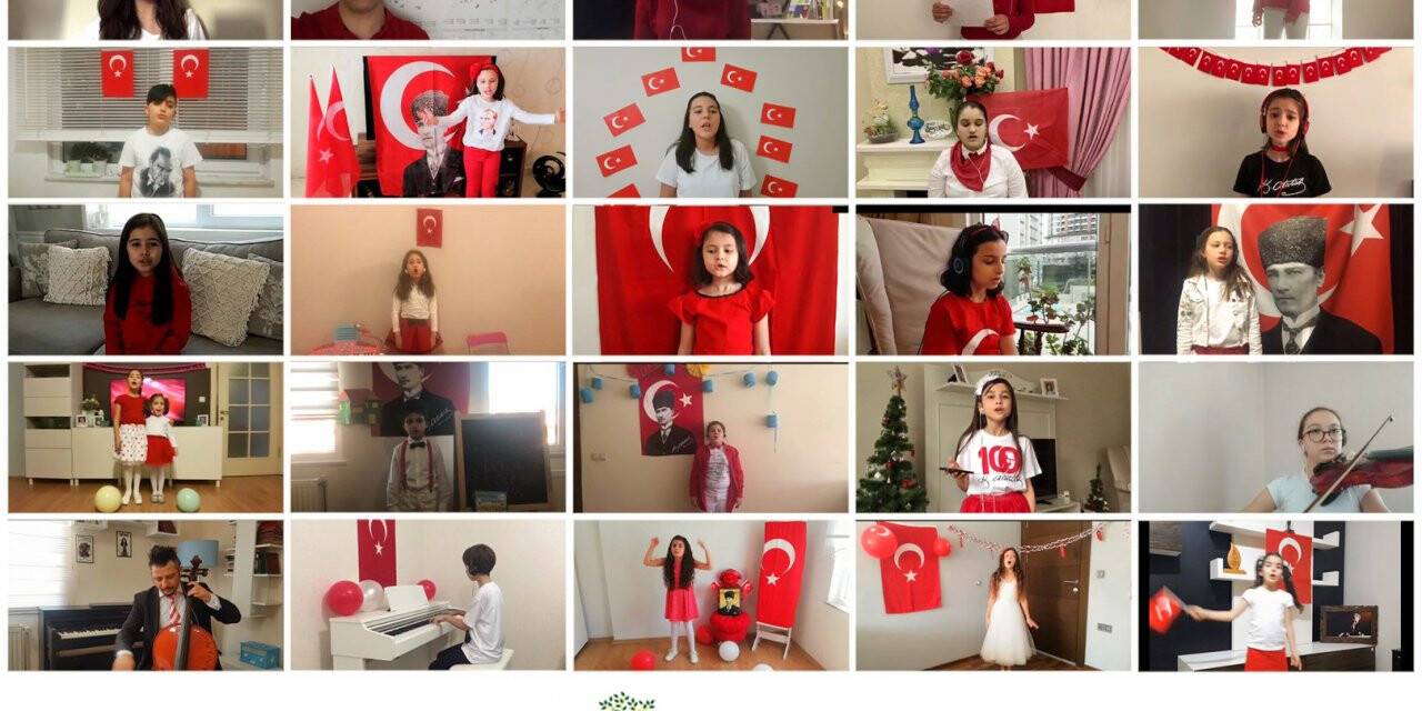Doğa Koleji 100. yıl coşkusunu online yaşadı
