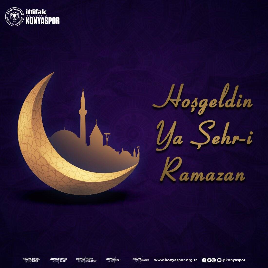 Konyaspor’dan ramazan tebriki