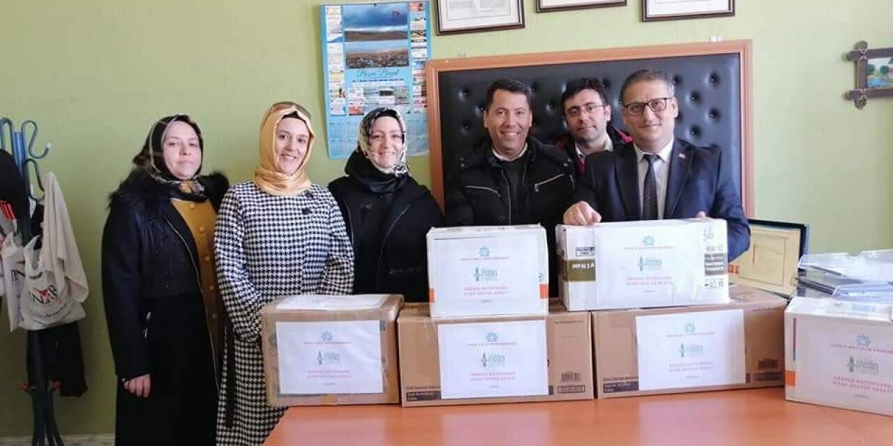 Konya'da Kardeş Kütüphane Çalışması