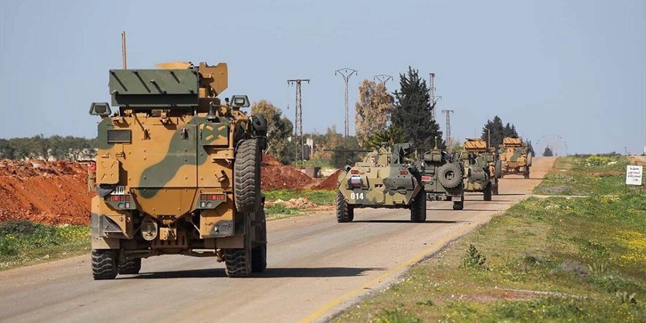 İdlib'deki M4 kara yolunda 6'ncı Türk-Rus Birleşik Kara Devriyesi tamamlandı
