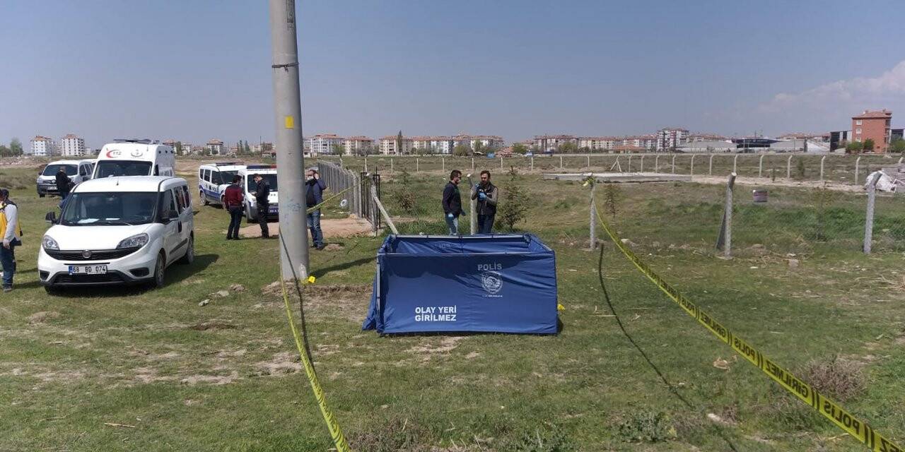 Aksaray'da yanmış erkek cesedi bulundu