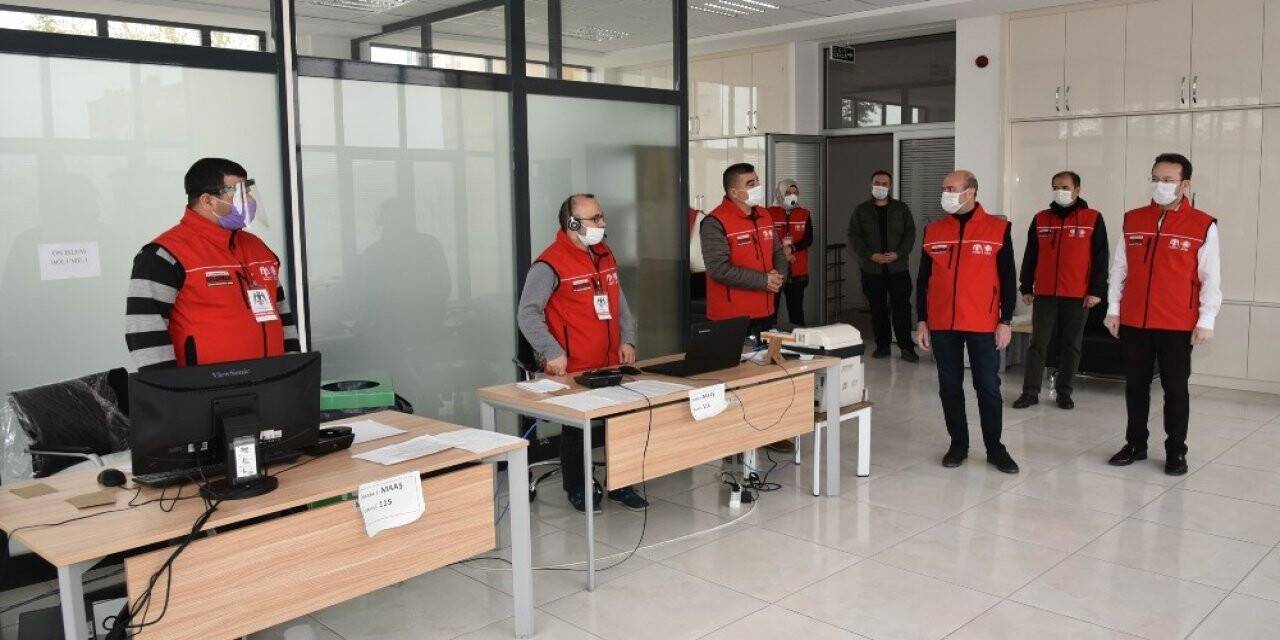 Başkan Pekyatırmacı Ve Kaymakam Yamlı Vefa Grubu Çalışmalarını İnceledi