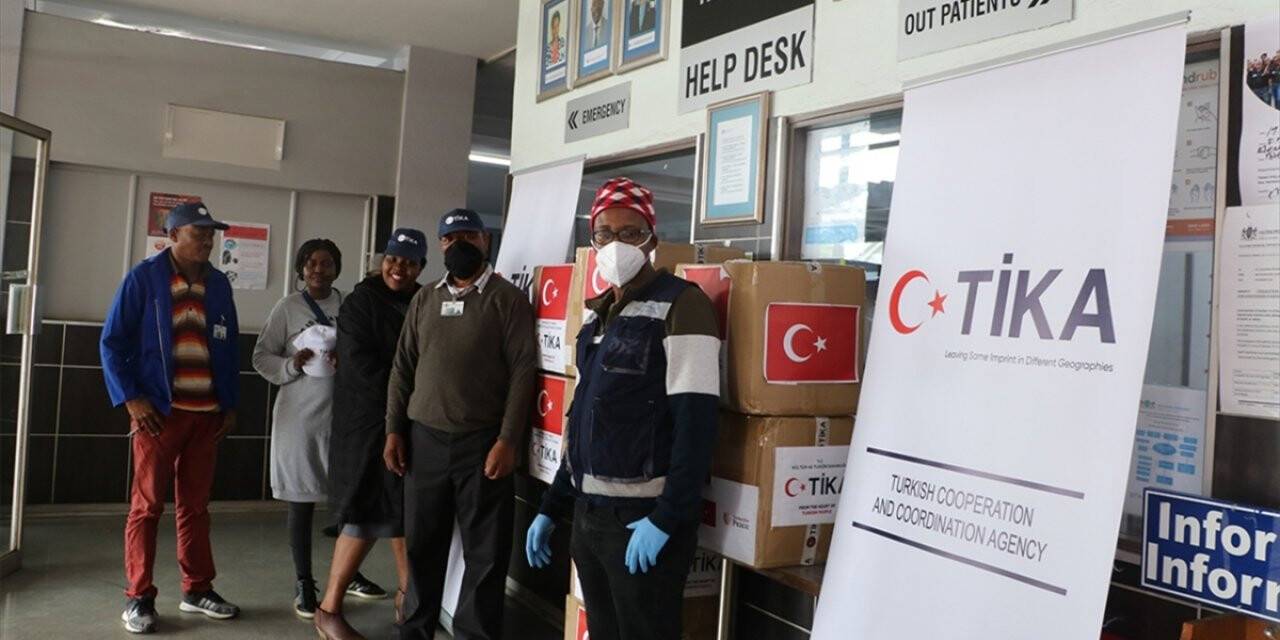 TİKA'dan Güney Afrika'nın Kovid-19'la mücadelesine destek