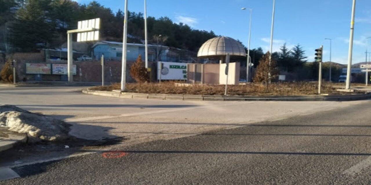 Kızılcahamam'da Hastane Kavşağında çalışmalar başladı