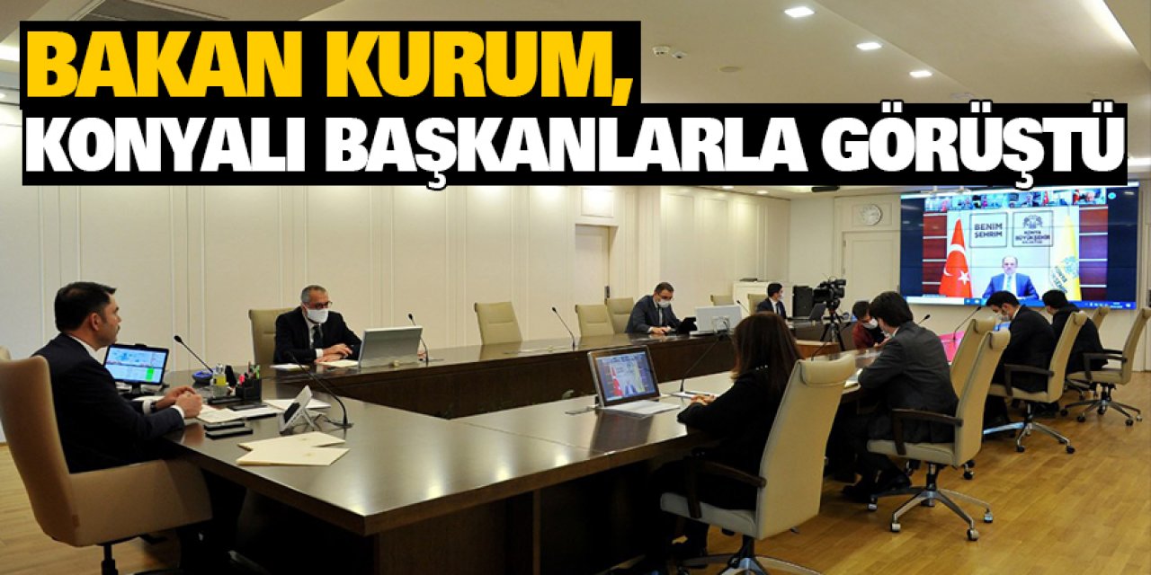 Bakan Kurum: Konya Belediyecilikte Her Zaman Rehber Olmuştur