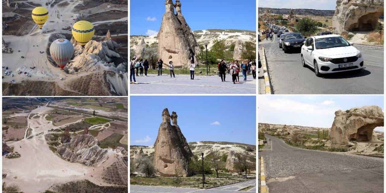 Kapadokya'da rekor yılın ardından Kovid-19 sessizliği