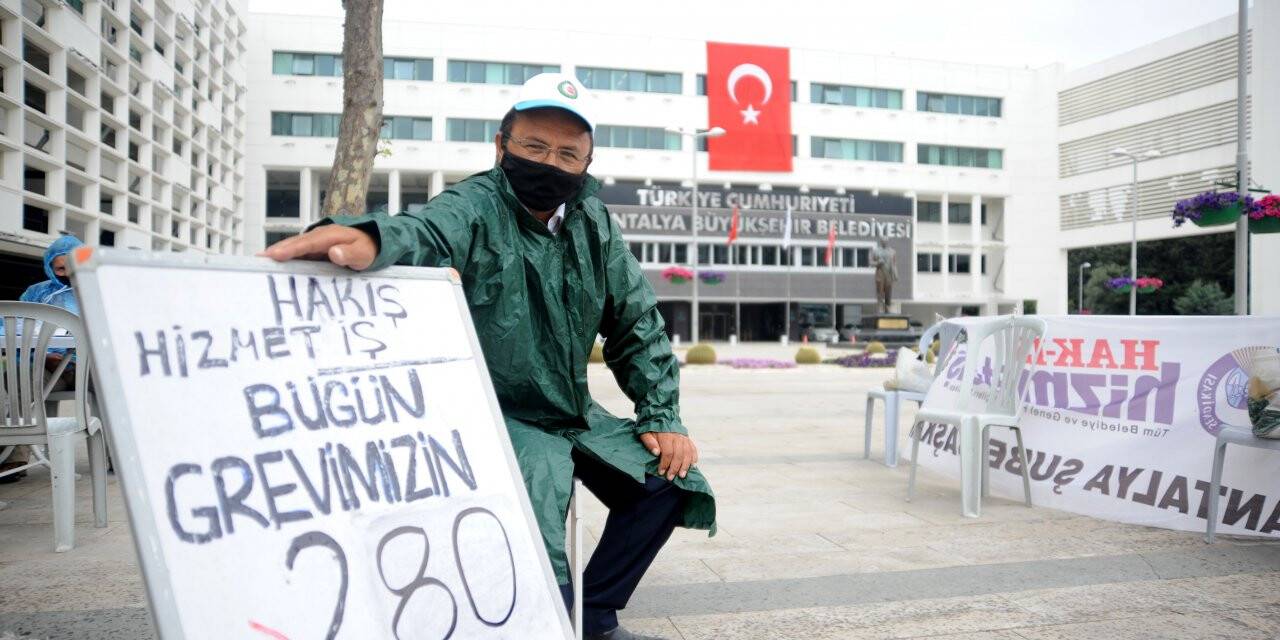 Antalyalı işçi, tek başına 280 gündür grevde