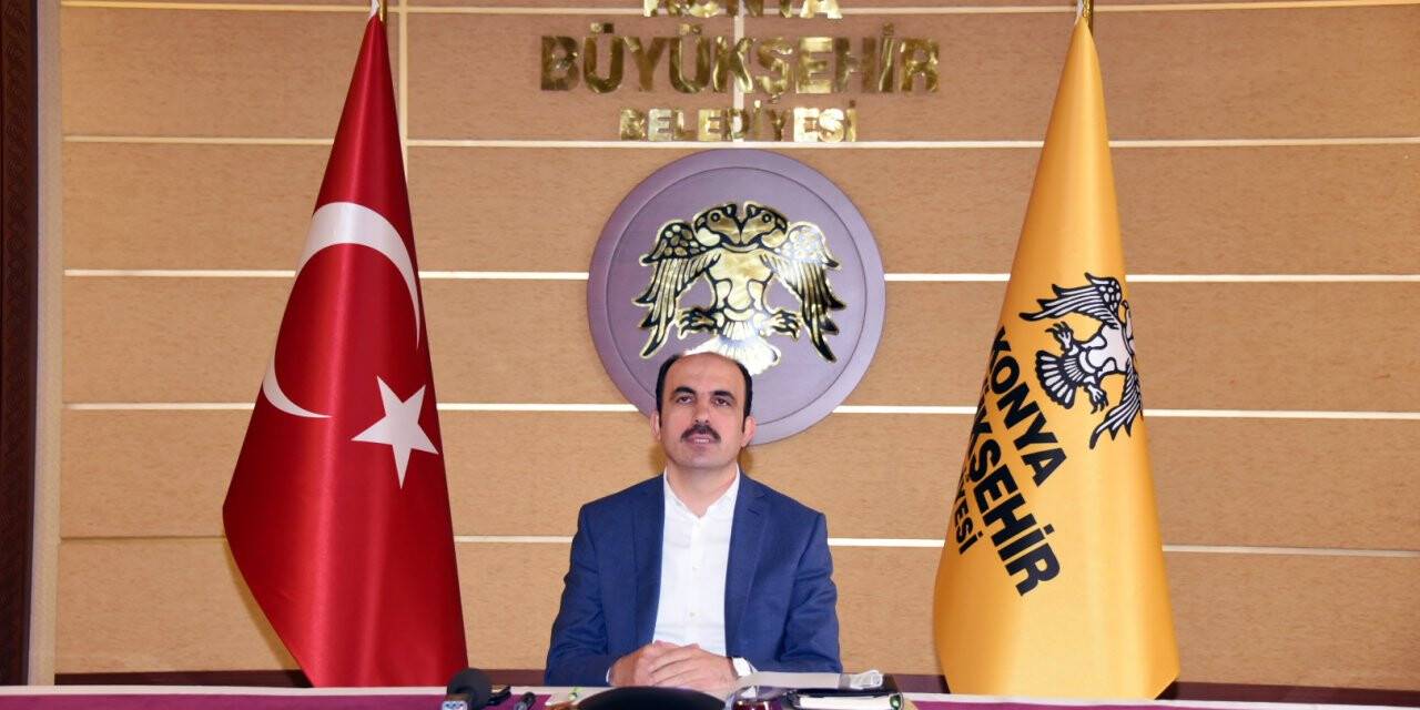 Konya Büyükşehir Belediye Başkanı Altay esnaf odalarıyla video konferansla görüştü